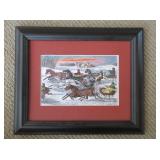 Horse Drawn Sled Racing Picture