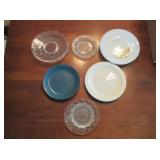 Dessert Plates: Milk Glass, Glass, Gothic
