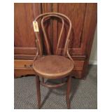 Wood Parlor Chair