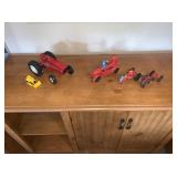 Cast Iron Vintage Fire Truck Pieces, International