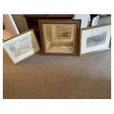 3) Pieces of Art Work