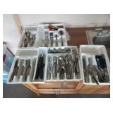 Knives, Forks, Spoons, Utensil Drawer Organizers