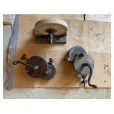 3) Antique Grinding Wheels