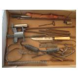 Misc. Hand Tools: Lock, Springs