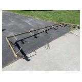 Brass Foot Rail Rest Bar