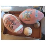 Footballs and Baseballs