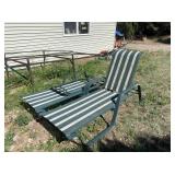 2) Lounge Green Chairs