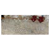 Martini Glasses, Stemware, Dessert Dishes