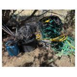 Garden Hoses, Tomoato Cages, Planters