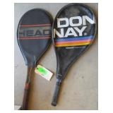 2) Tennis Rackets