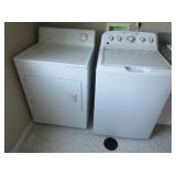 GE Washer, Frigidaire Heavy Duty Dryer
