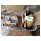 Various Wood Pieces, Foam Football