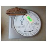 Quarter Holder, Boy Scout Tie Holder