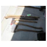 Axes, Wood Handles