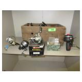 Fishing Reels, Assorted Tackle