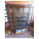 Glass and Wood Cabinet