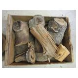 Assorted Sizes Of Knotted Wood For Crafts