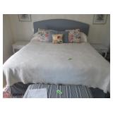 Classic Tempur Pedic Mattress, Padded Headboard