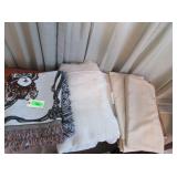 Weaved Bear Blanket, Pale Blue Blanket,