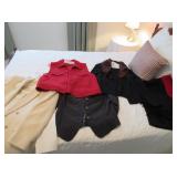 Jackets and Vest, Size 10-12, 2) Pashmina