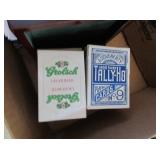 Older Airline Playing Cards, Card Games, Case