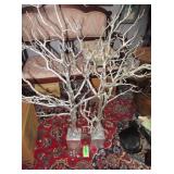2) Silver Decorative Trees