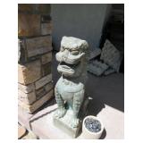 2) Tiger Gargoyle Guardians