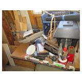 Assorted Outdoor Tools, Items, Netting,