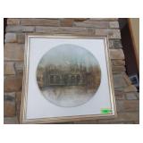 Framed Building Print