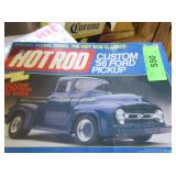 Hot Rod Model, Italian Model Kit, Green Tarp