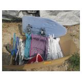 Hangers and Ironing Board