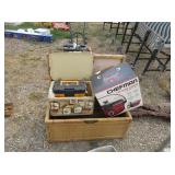 Large Woven Box, Raised Box, Box of Pinecones,