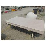 Metal Bed Frame with Mattress