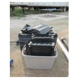 Black Plastic Shelves