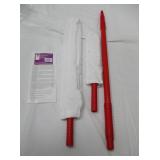 2) Flexi-Reach Microfiber Duster Red