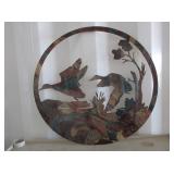 Metal Duck Wall Decor