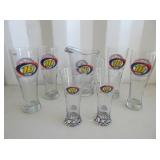 NASCAR Number 16 Pint Glasses and Pitcher
