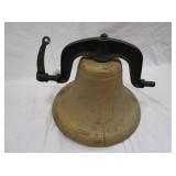 Cast Iron Church / School Bell