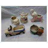1930s Planters, Kittens Cream & Sugar