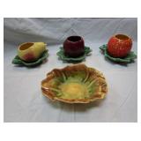 3) 1950s McCoy Planters, Walker No 099 Candy