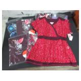 7) Koi 360 And Ecko Red Scrub Tops. Size L