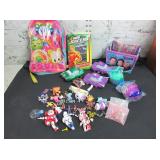 Backpac, Nascar Valentines, Smurfs Toys, ICarly