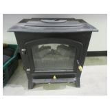 Chicago Electric Fireplace Heater with Glass Door