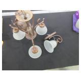 Chandelier and Wall Light Fixture