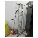 Turf King Trimmer, IV Bag Cart, Crutches