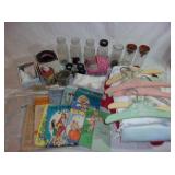 Vintage Baby Bottle, Clothes, Toys, Books and More
