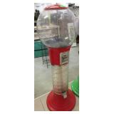 Red Beaver Spiral Gum Ball Machine
