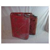 2) Jerry Gas Cans