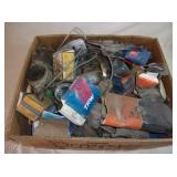 Box of Vintage Auto Parts