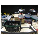 Rock Band Drum Set, Plastic Shopping Baskets